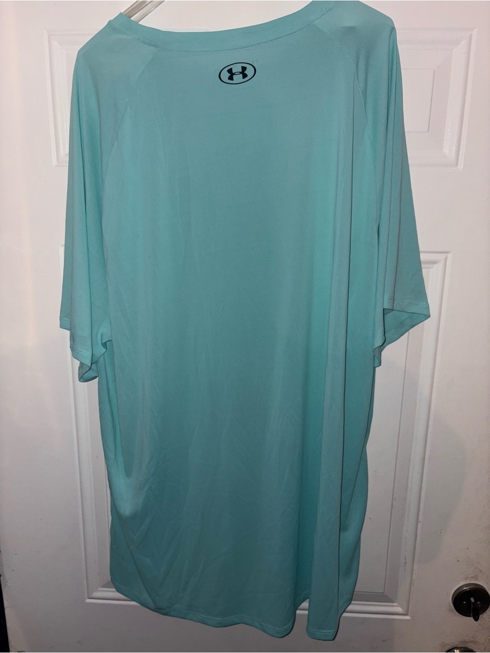 Under Armour Men’s Short Sleeve Performance Tee - Aqua - Picture 3 of 3